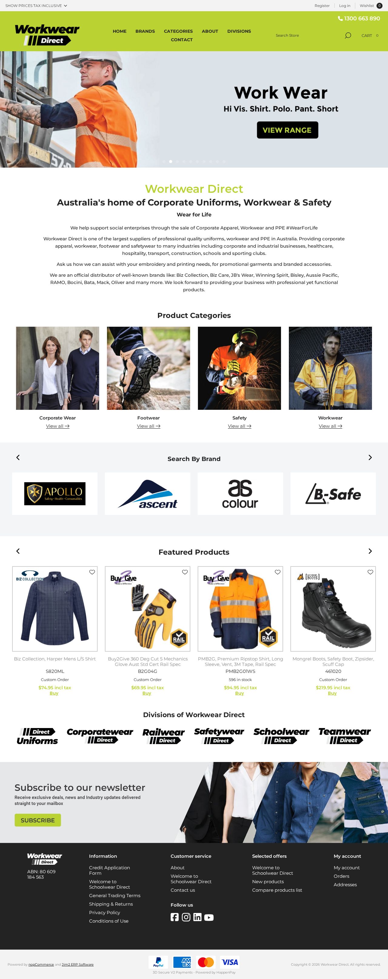 Rigger Imports website