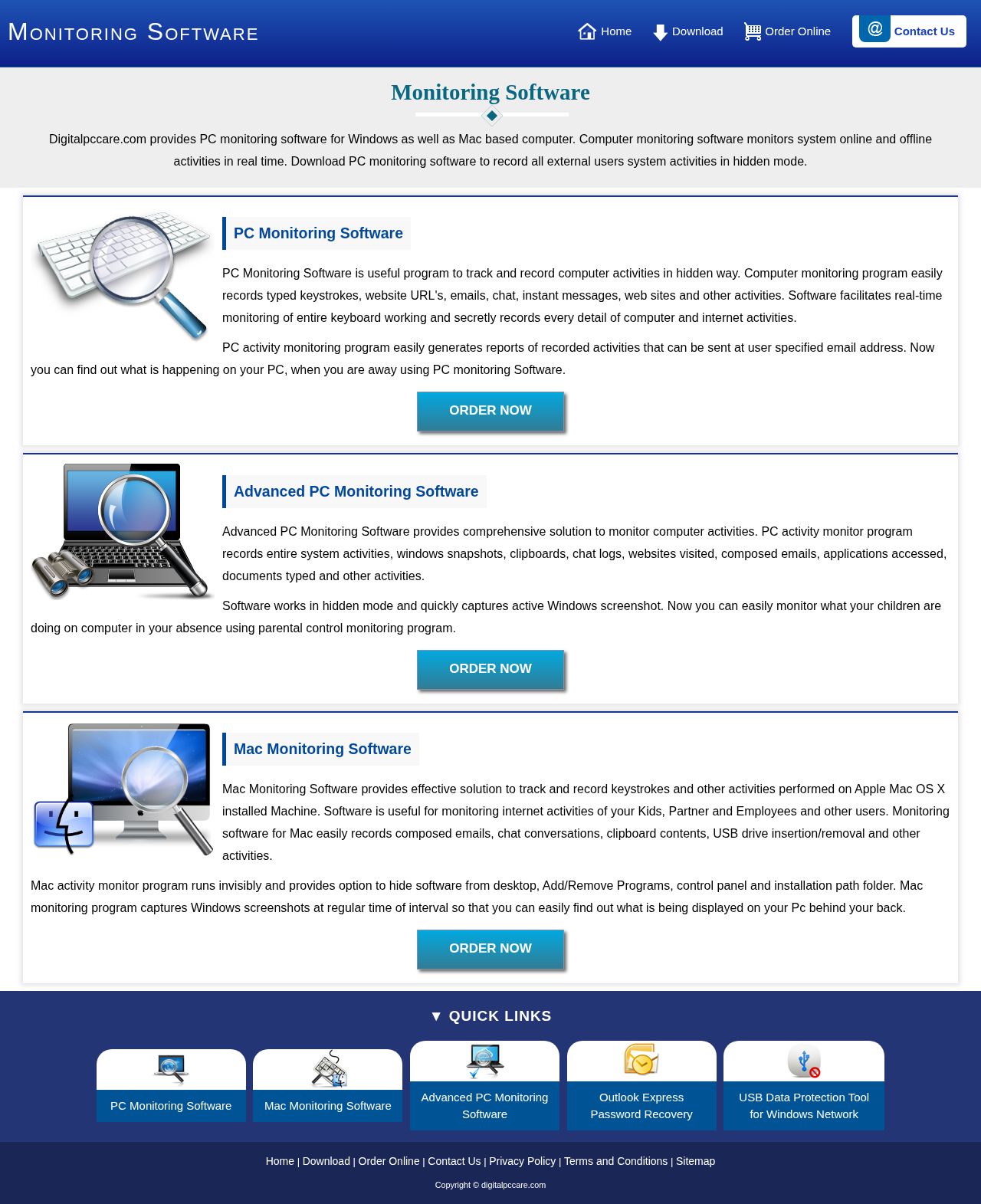 Computer monitoring software website