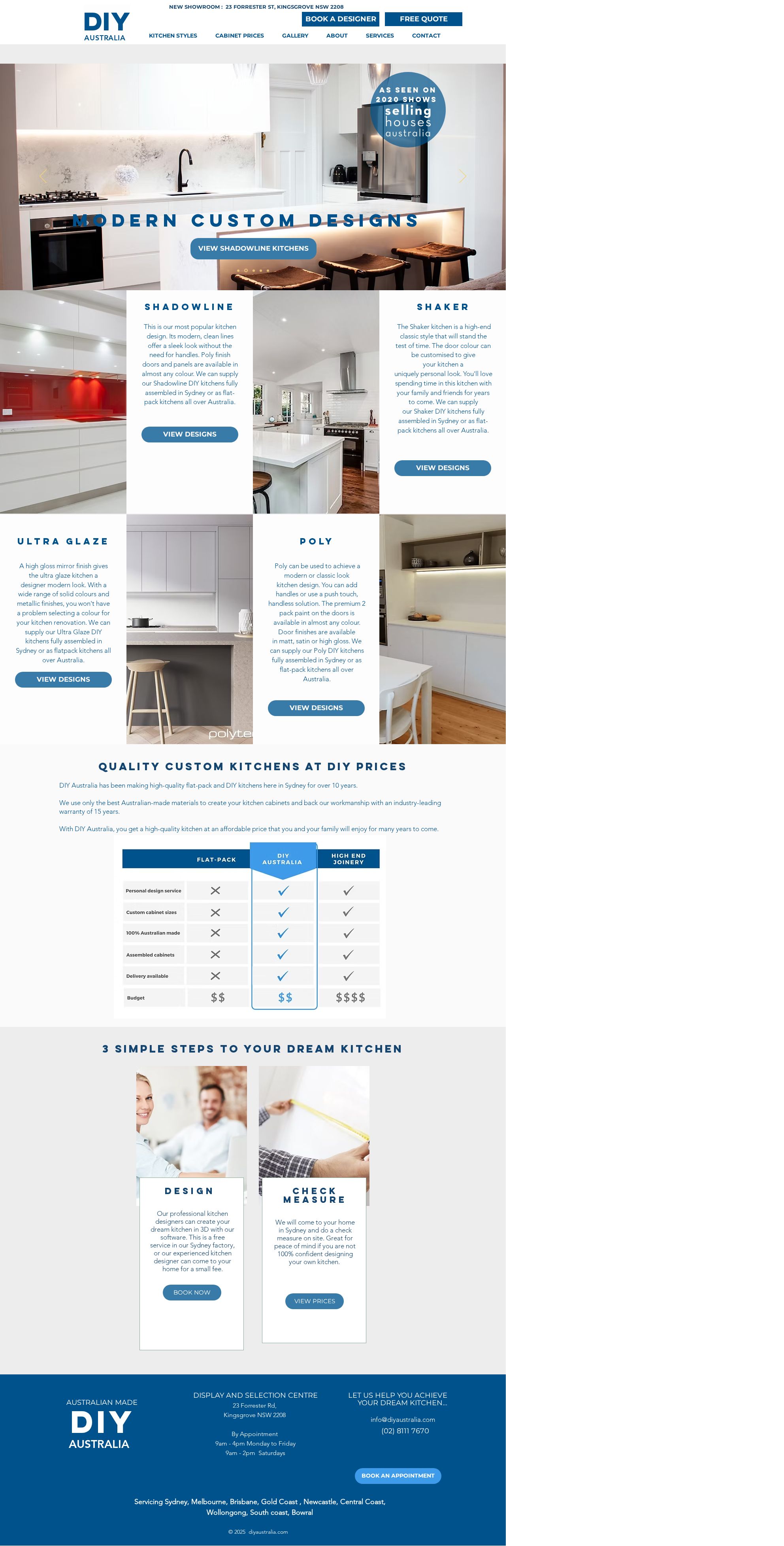 Flat pack kitchens, DIY Kitchens, Custom Kitchen cabinets website