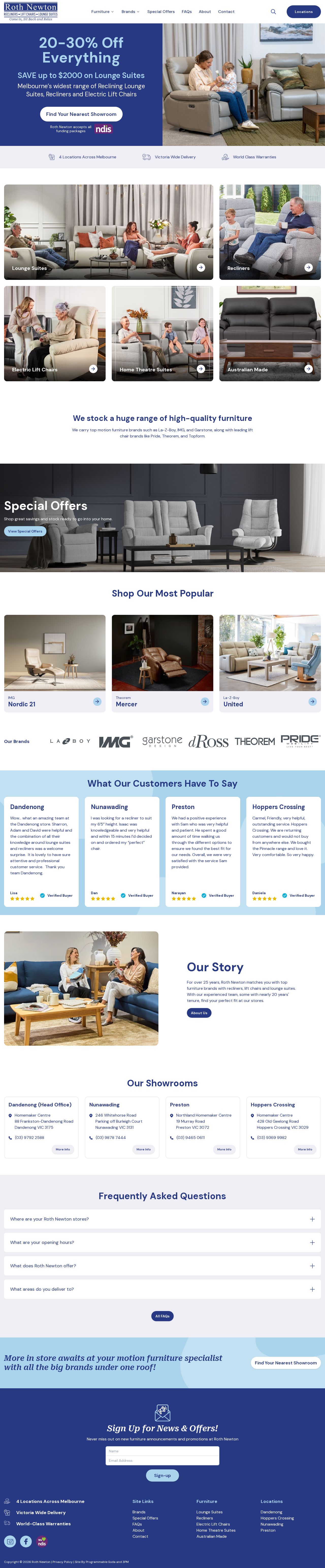 Roth Newton website