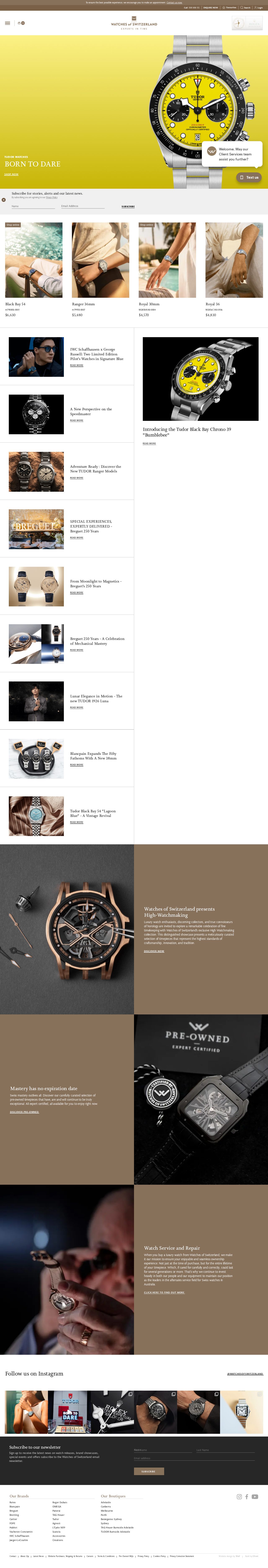 Watch Swiss website