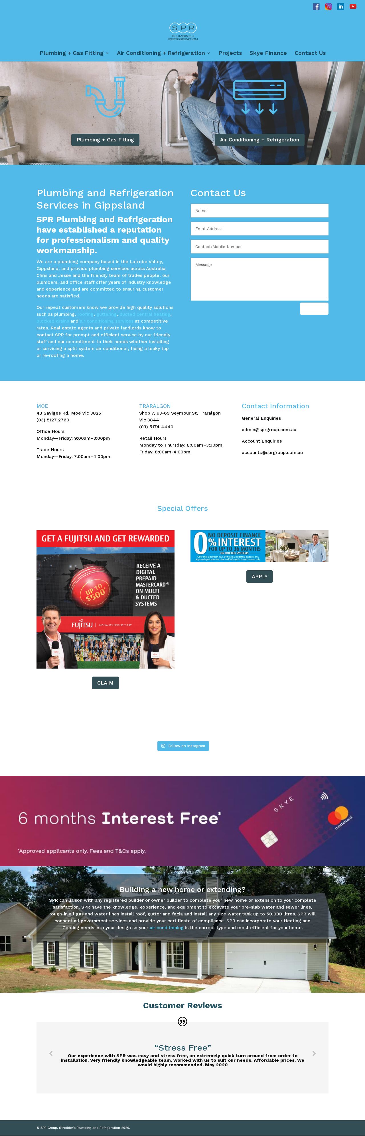 SPR Group website