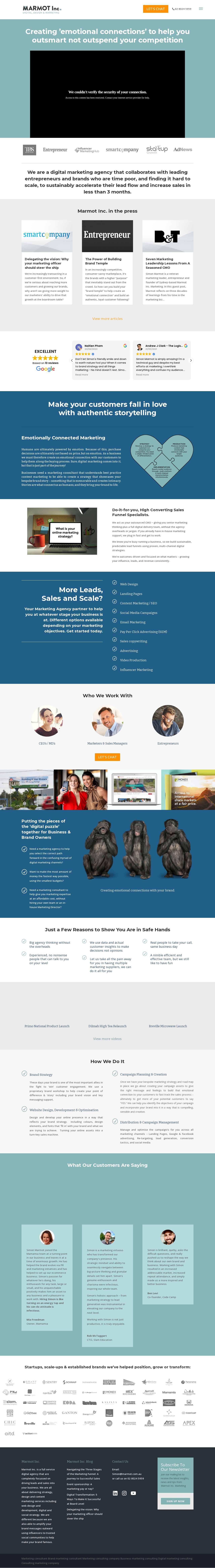 Marmot inc. website
