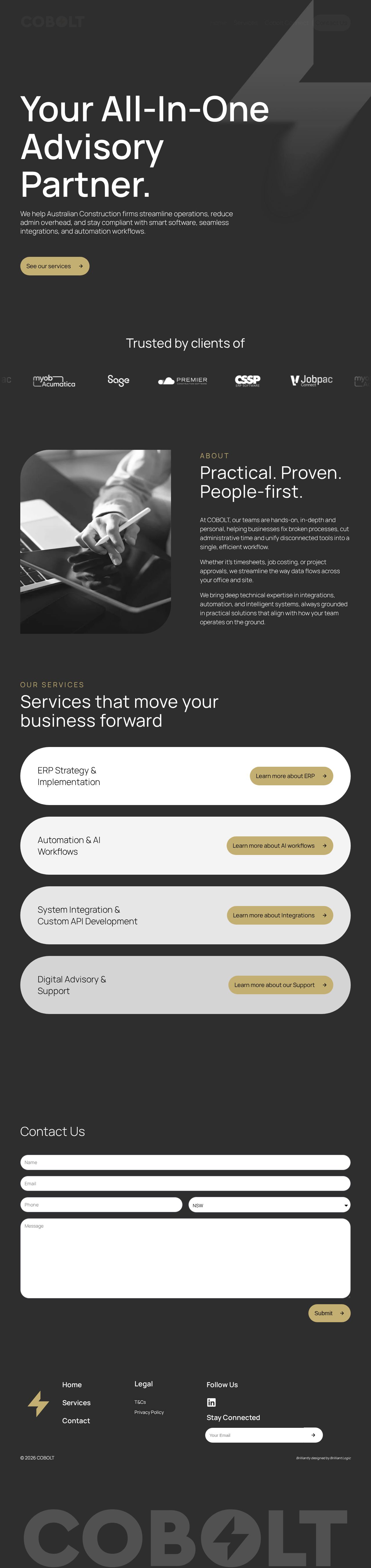 Collins Consulting Group website