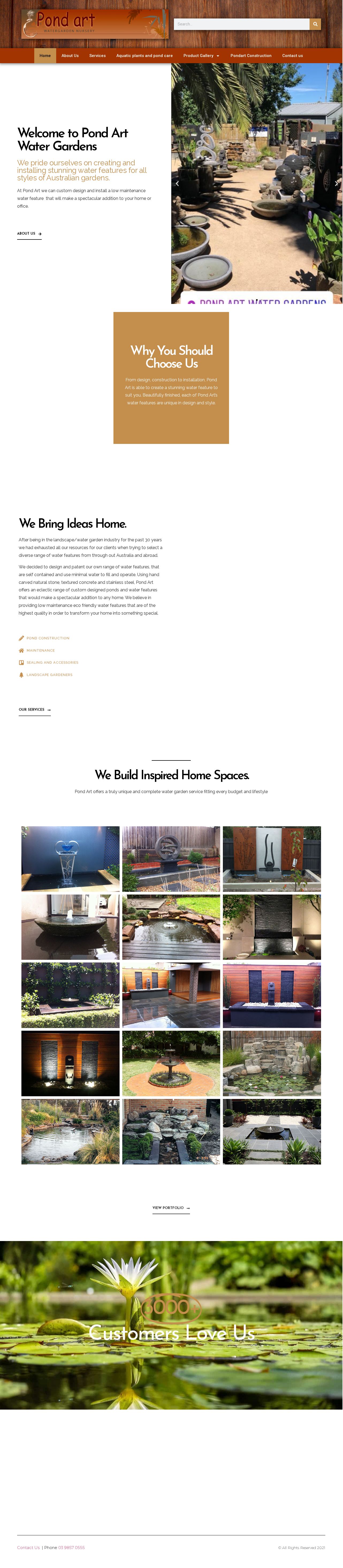 Water features Melbourne, Water plants Melbourne, Pond Construction Melbourne, Pond Maintenance Melbourne, Pond sealing website