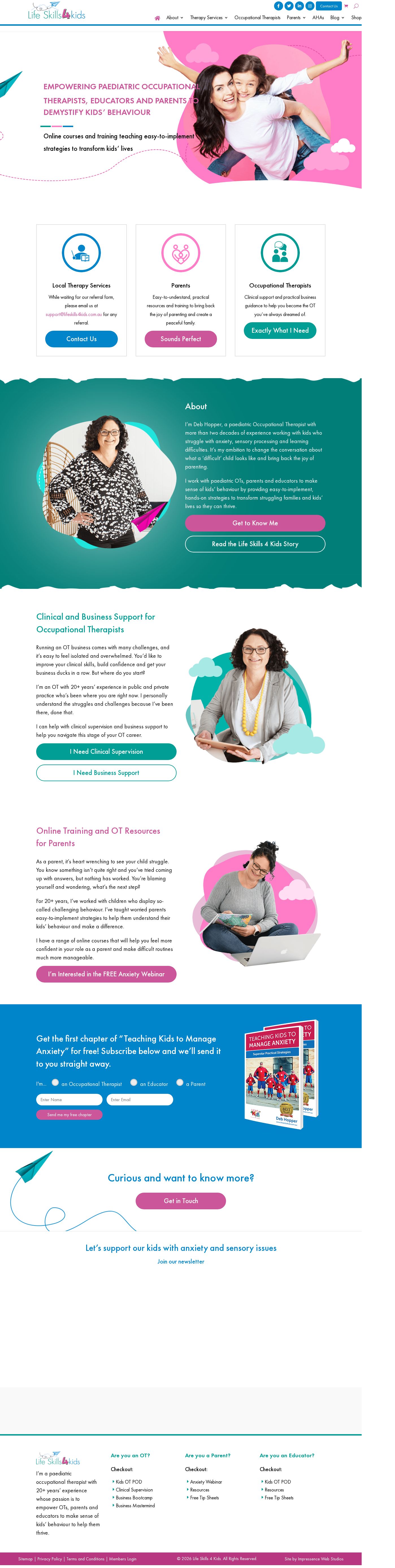 Lifeskills4kids website