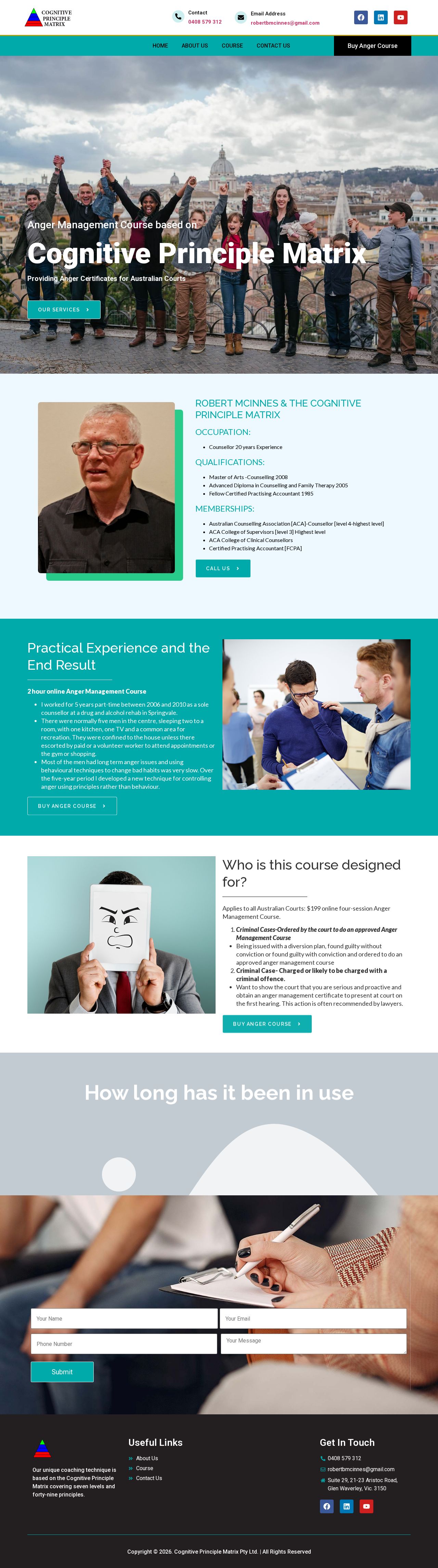 PT Counselling Pty Ltd website