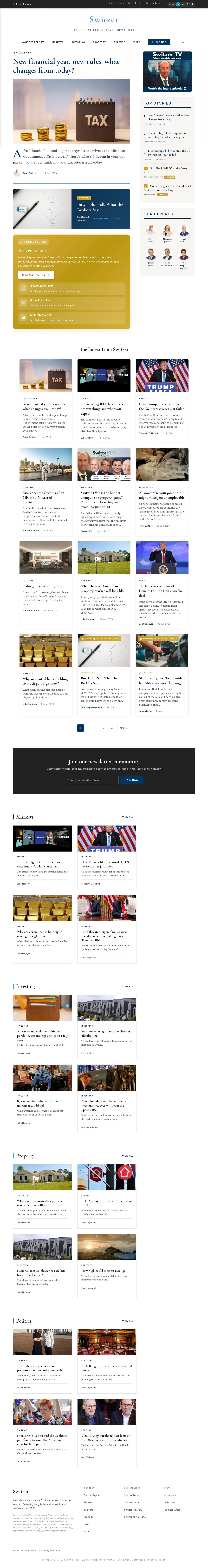 Switzer website