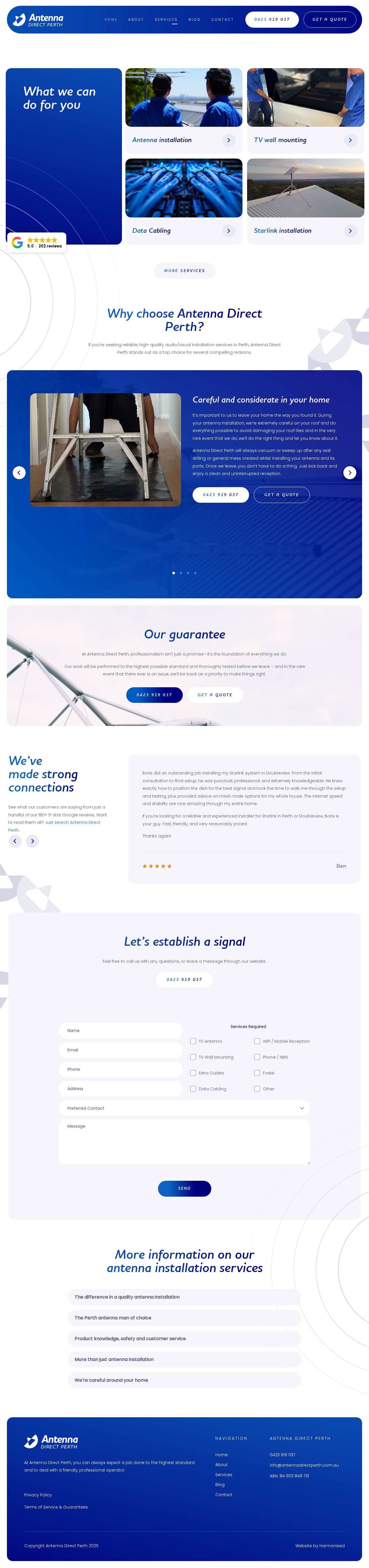 Antenna Direct website