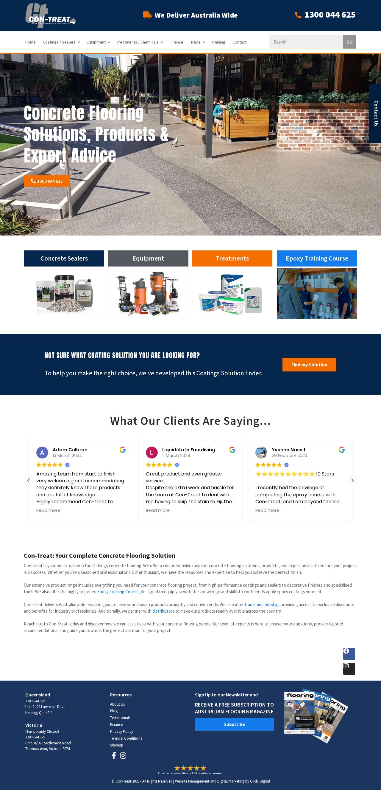 Con-Treat website