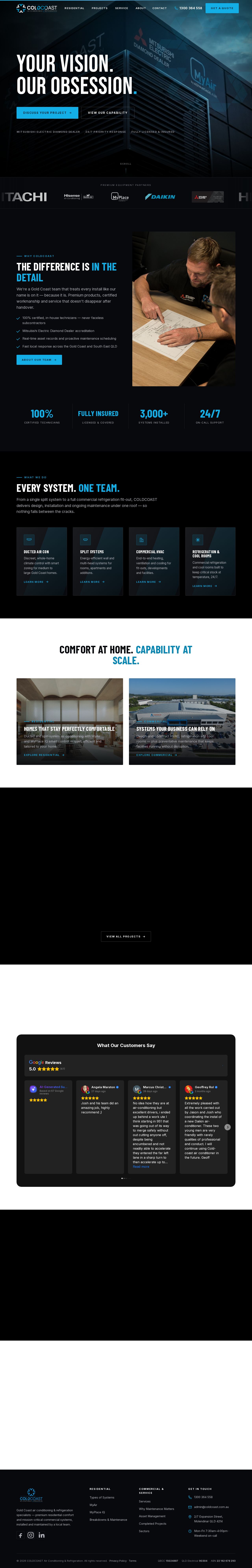 COLDCOAST Pty Ltd website