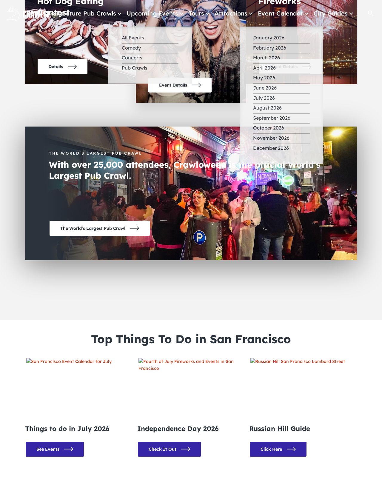 San Francisco Nightclubs website