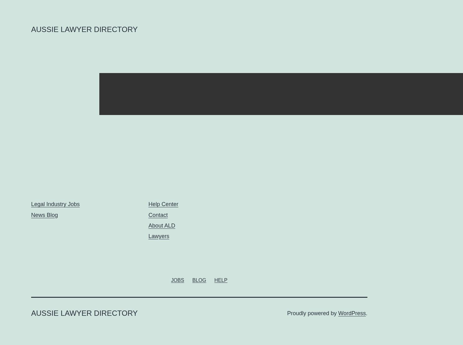 Aussie Lawyer Directory website