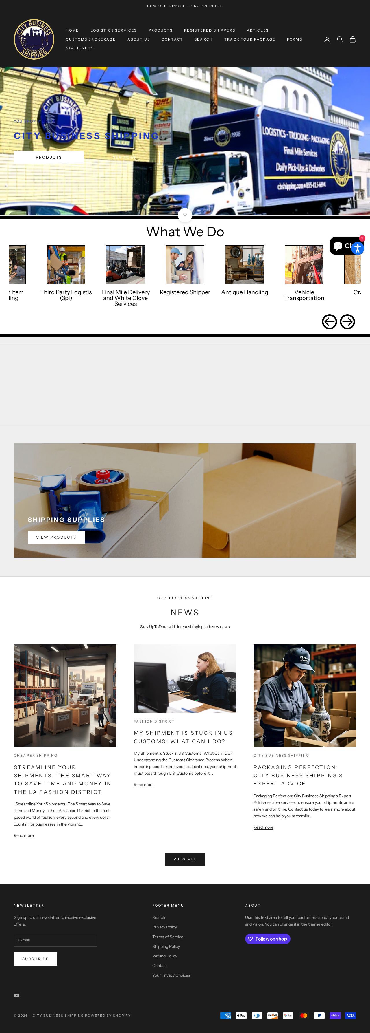 Freight Shipping from Los Angeles to Australia website
