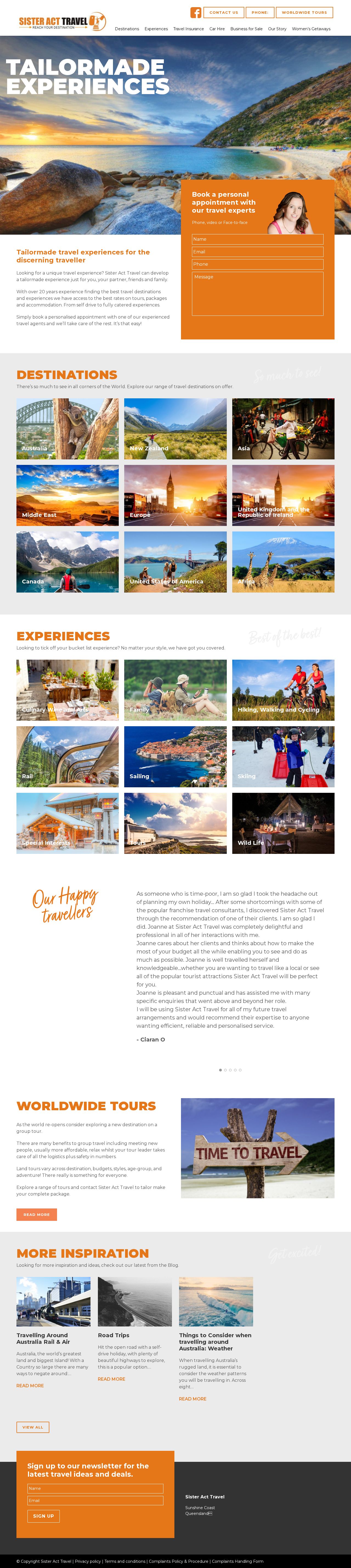 All Inclusive Family Holiday Packages website