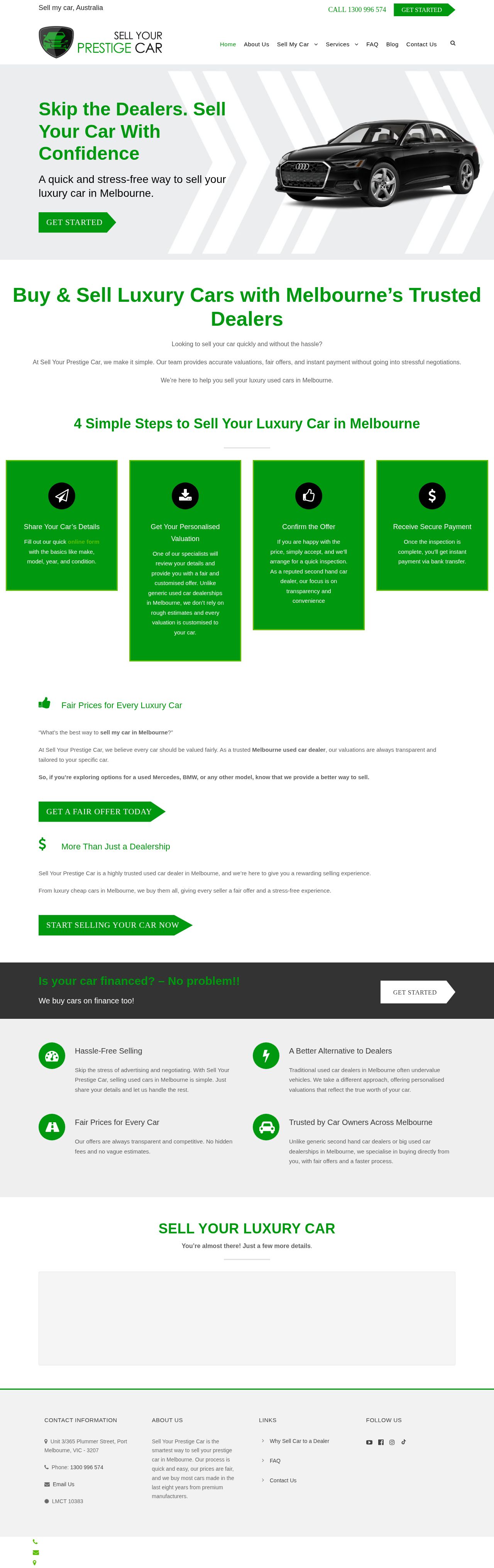 Southbank Prestige website