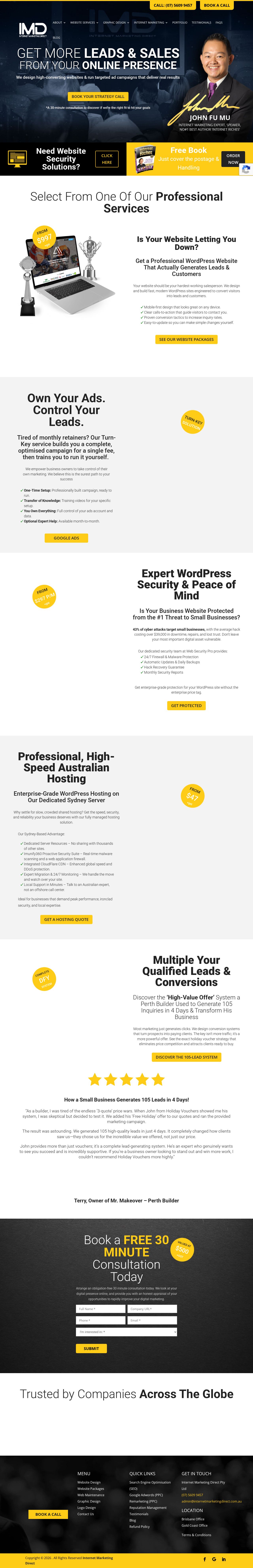 Internet Marketing Direct website
