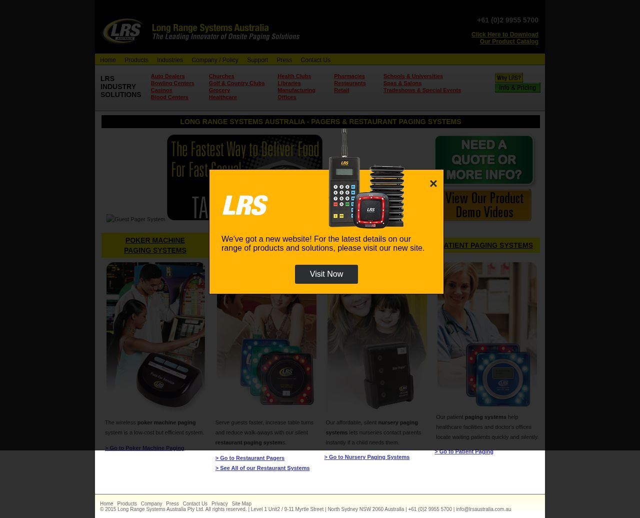 LRS Australia website