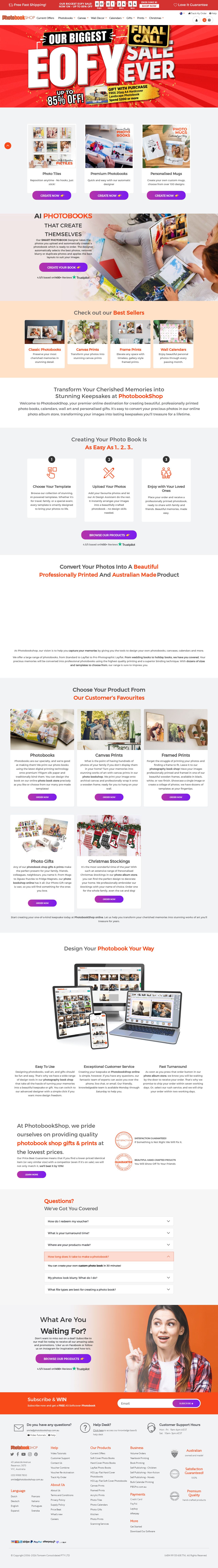 Photobook Shop website