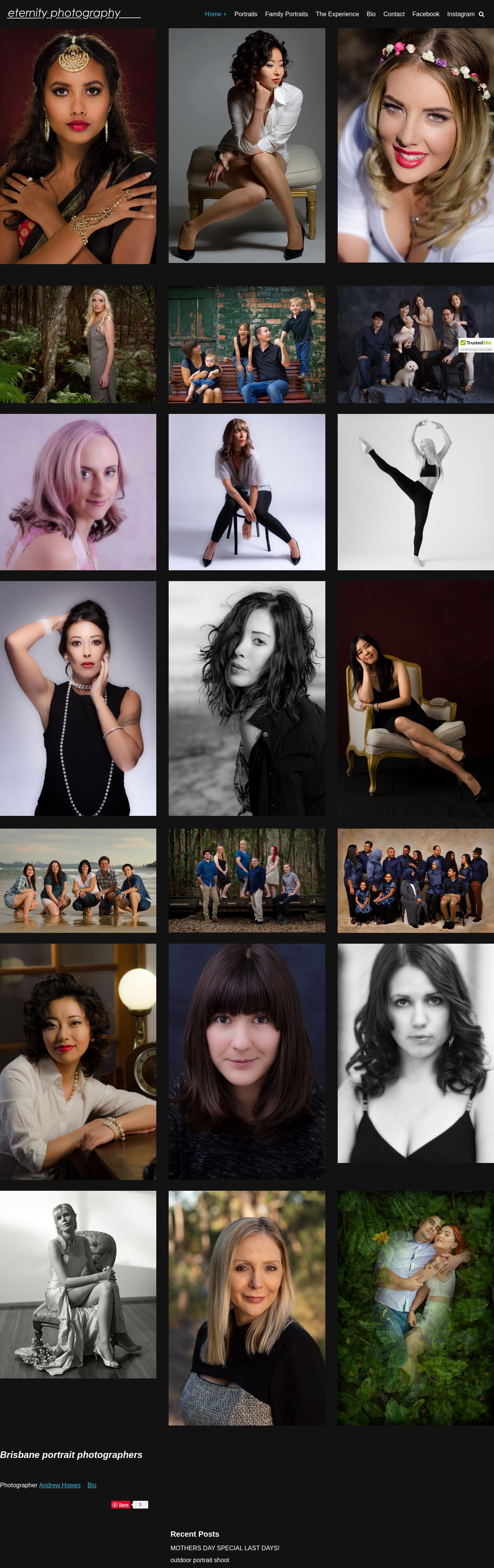 Eternity Photography website
