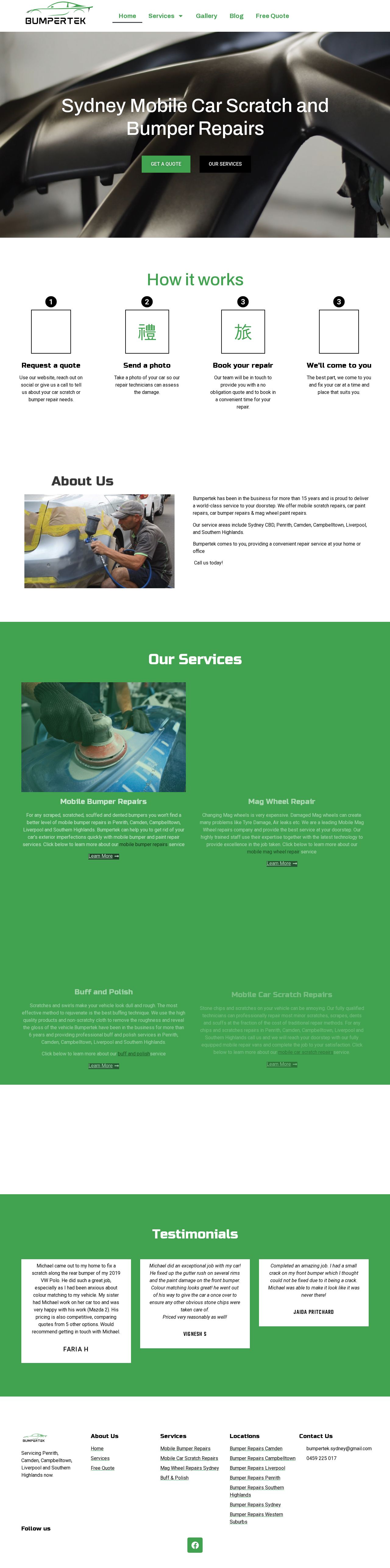 BUMPERTEK website