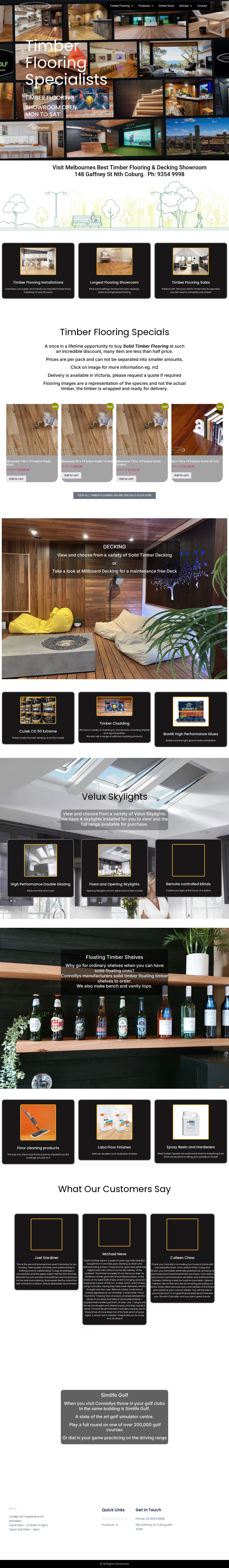 Connellys website