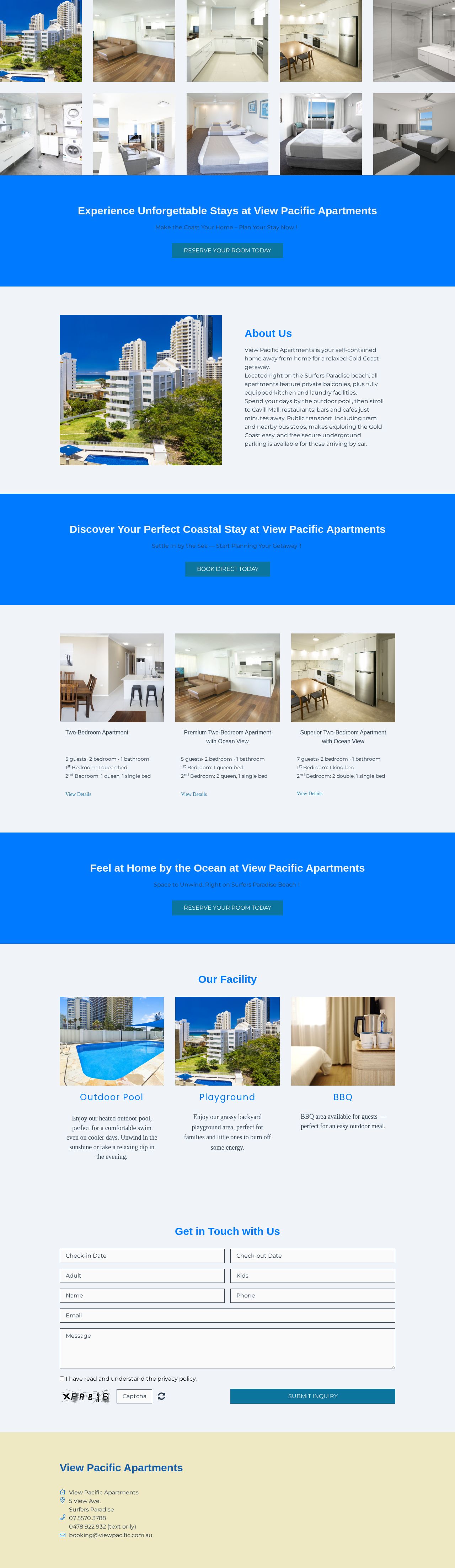 View Pacific website