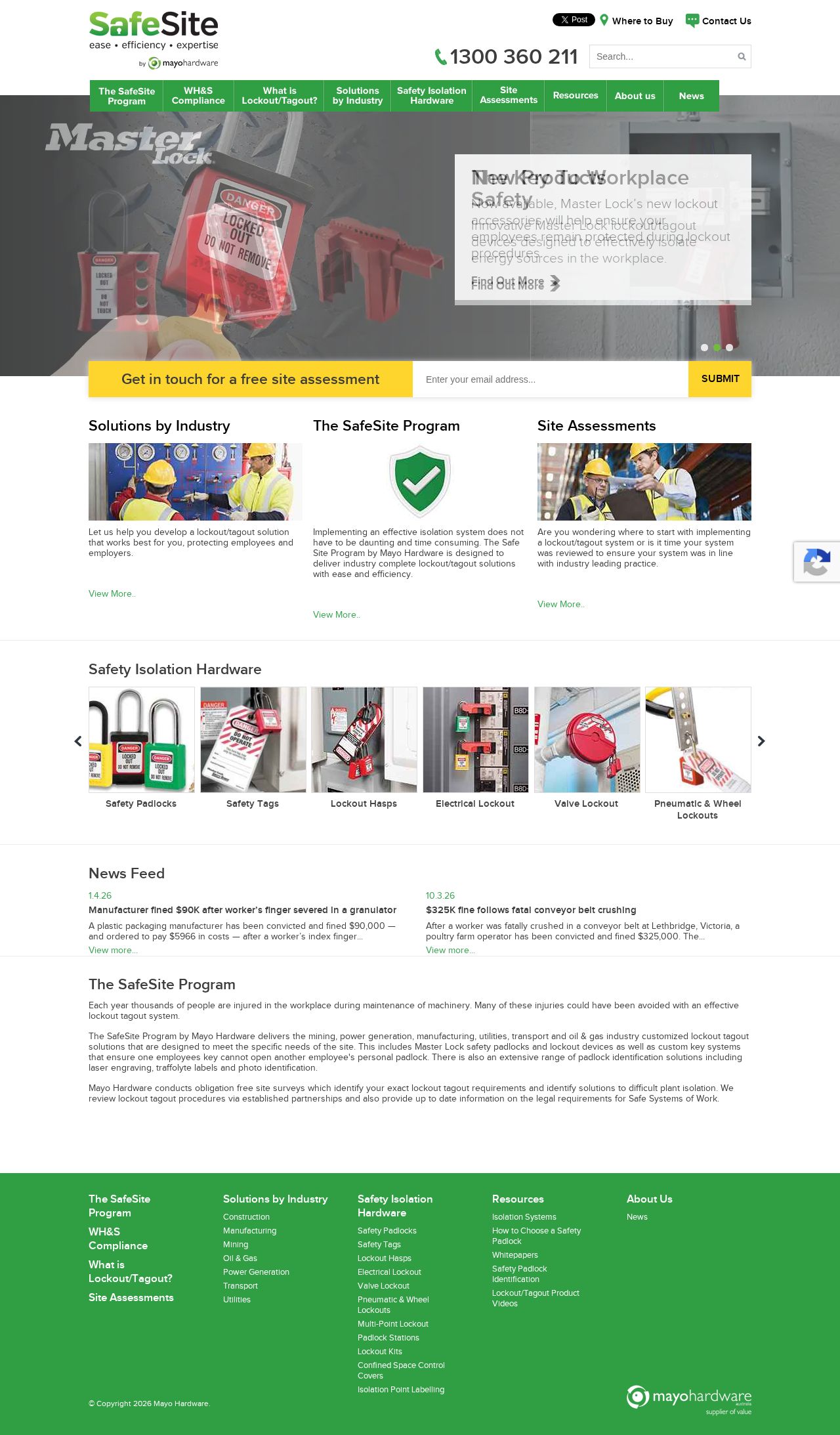 Mayo Hardware website