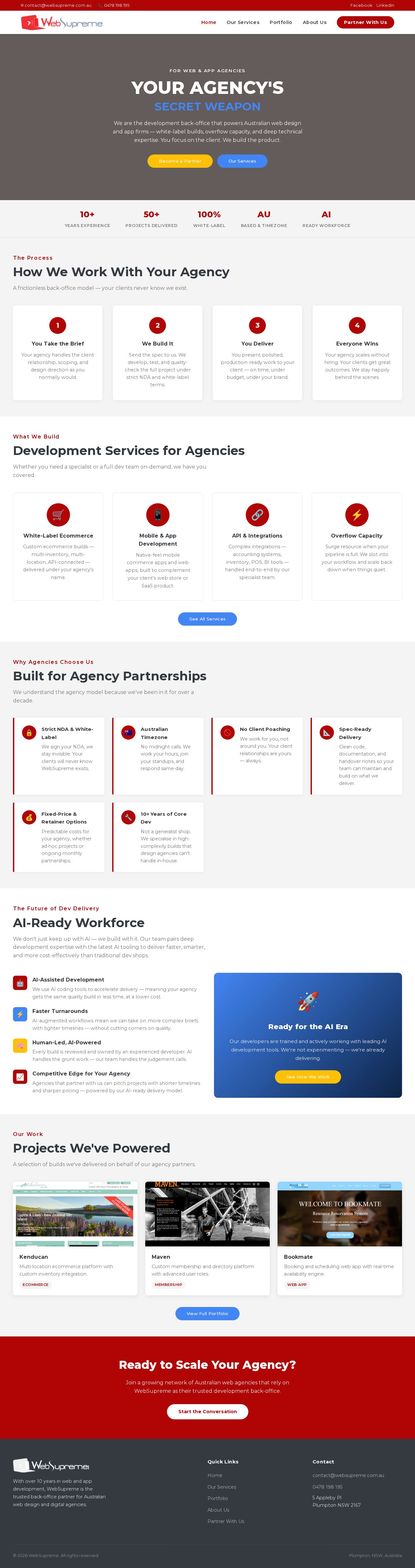 Web supreme web design website