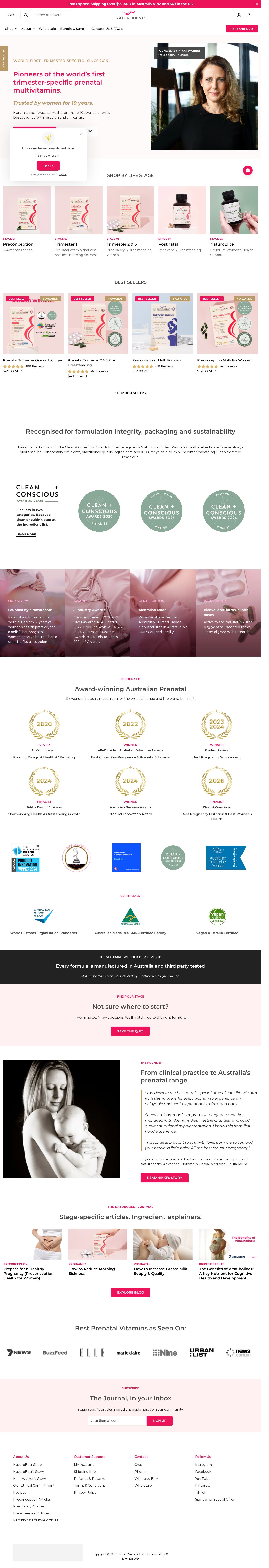NaturoBest website