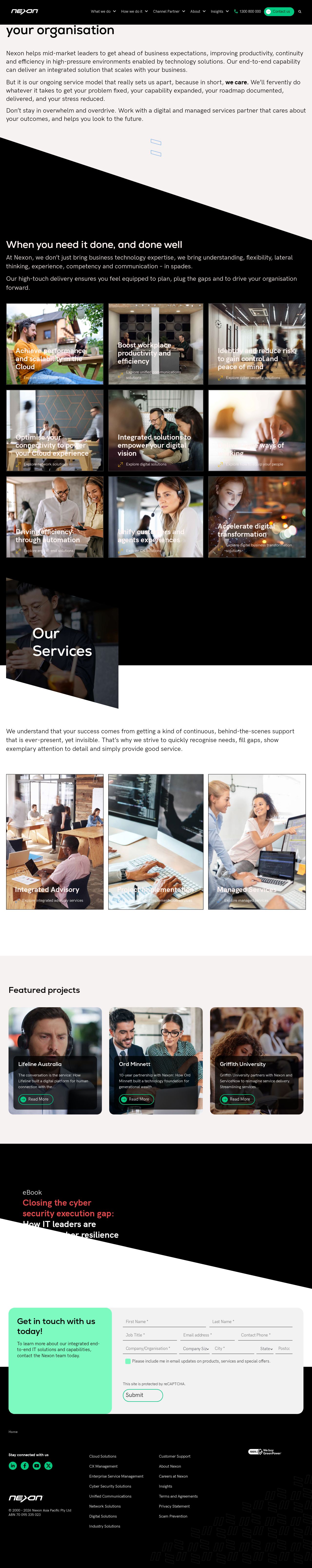 GCOMM Pty Ltd website