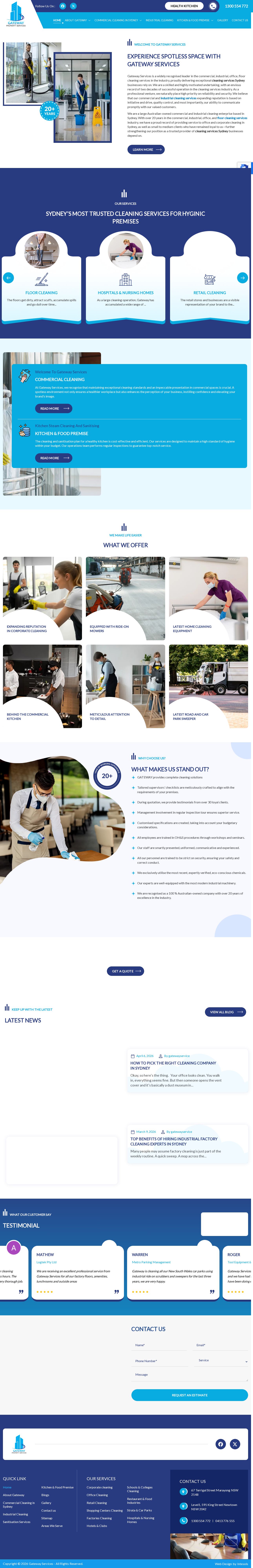 Gateway Services website
