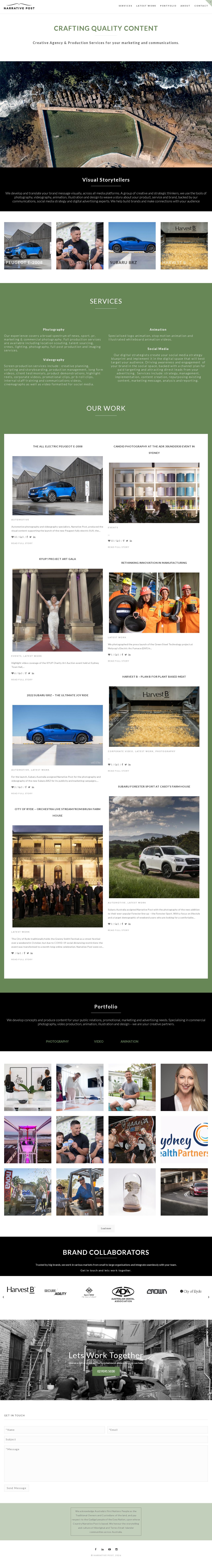 Milestones Photography website
