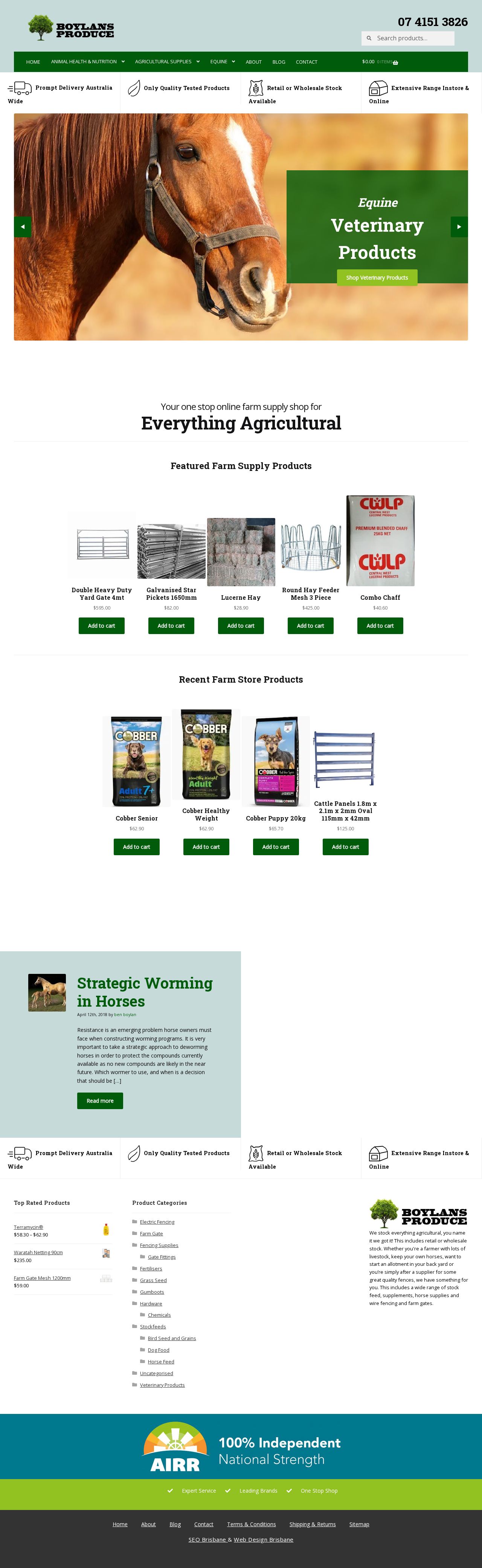 Boylans Produce website