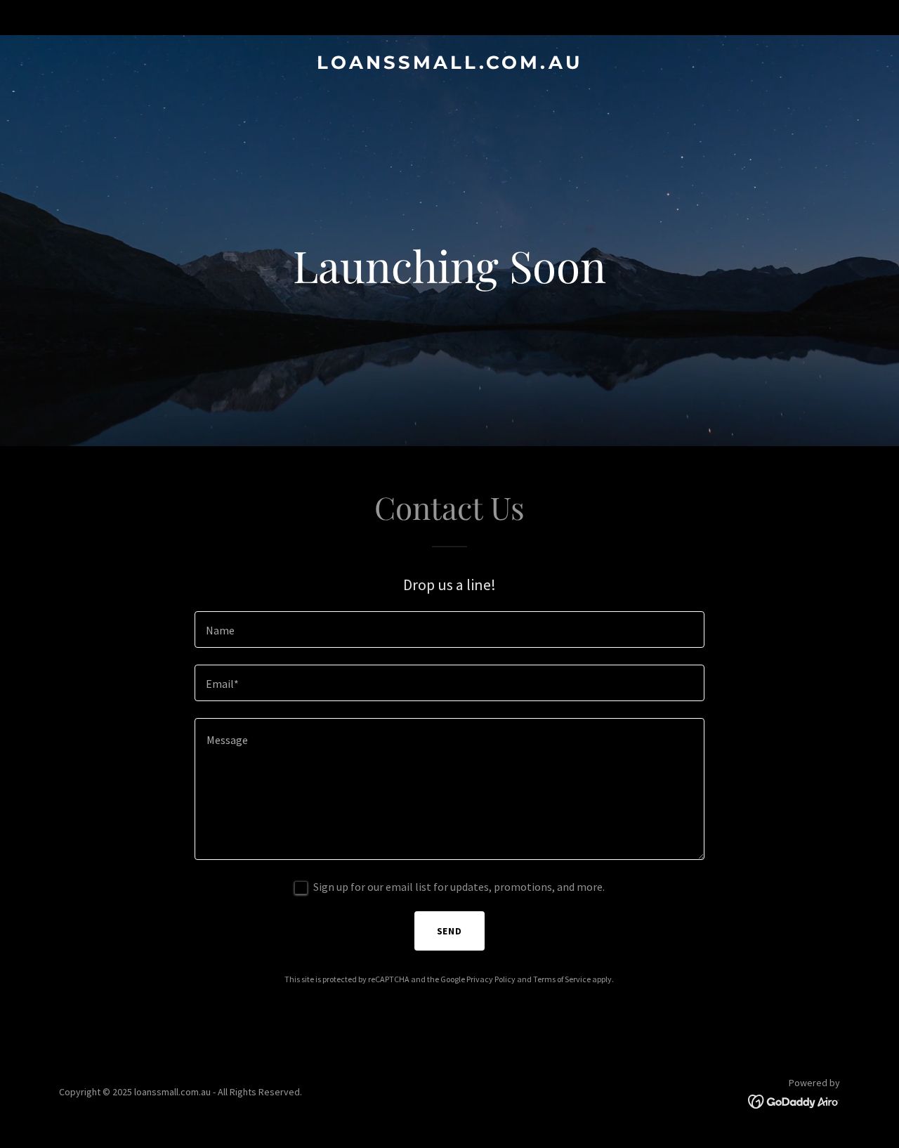 Loans Small website