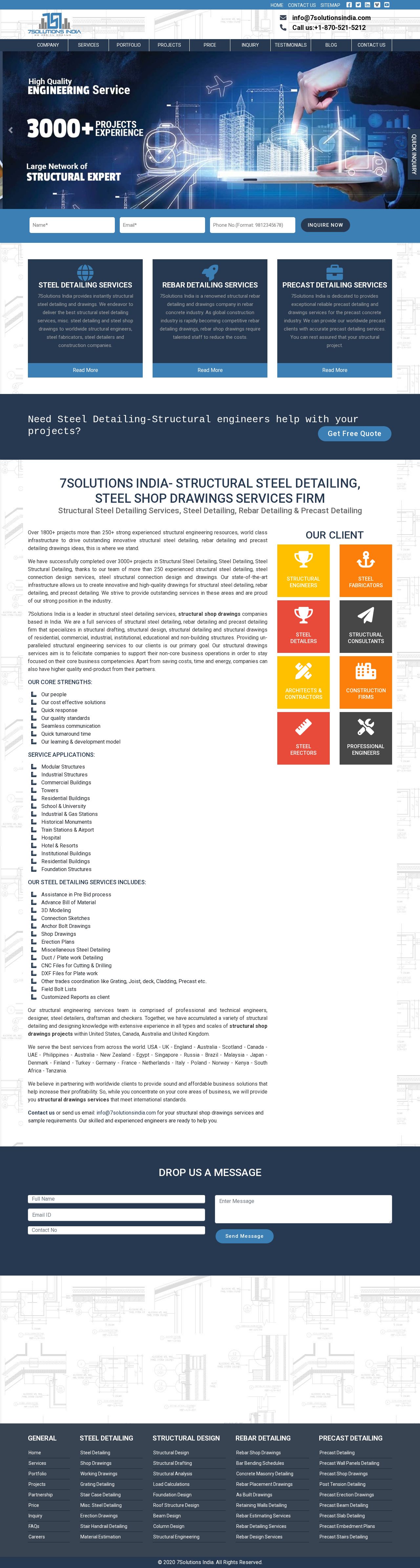 CAD Outsourcing Services| CAD Structural, Architectural, MEP Engineering Services website