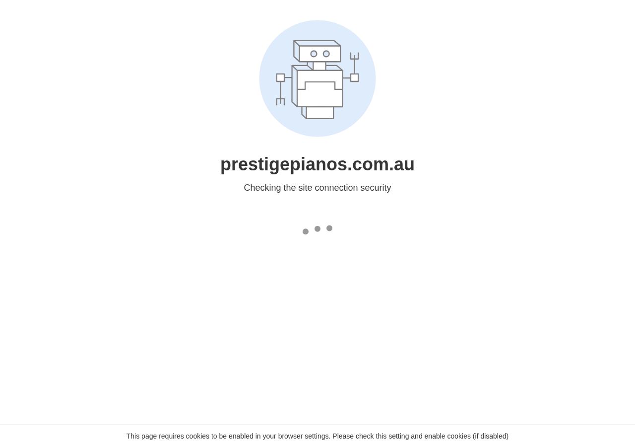 Prestige Pianos & Organs website