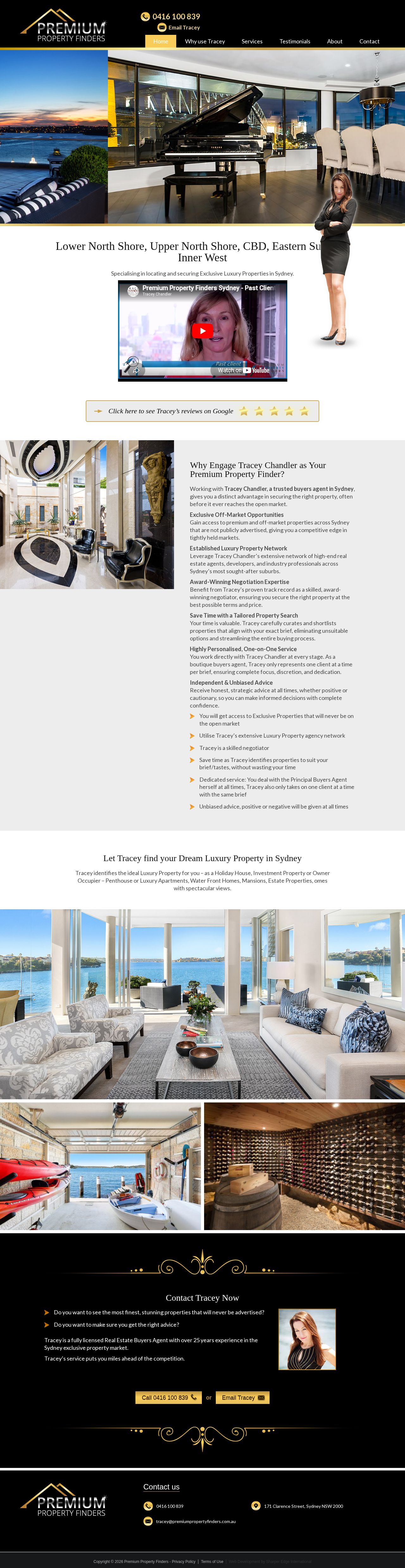 Premium Property Finders website