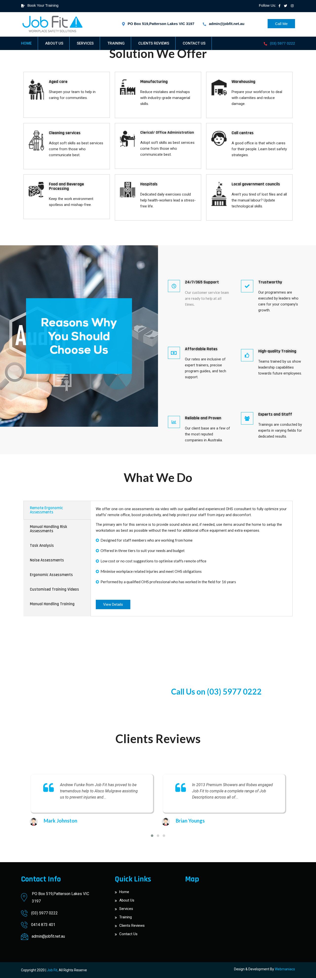 Job Fit website