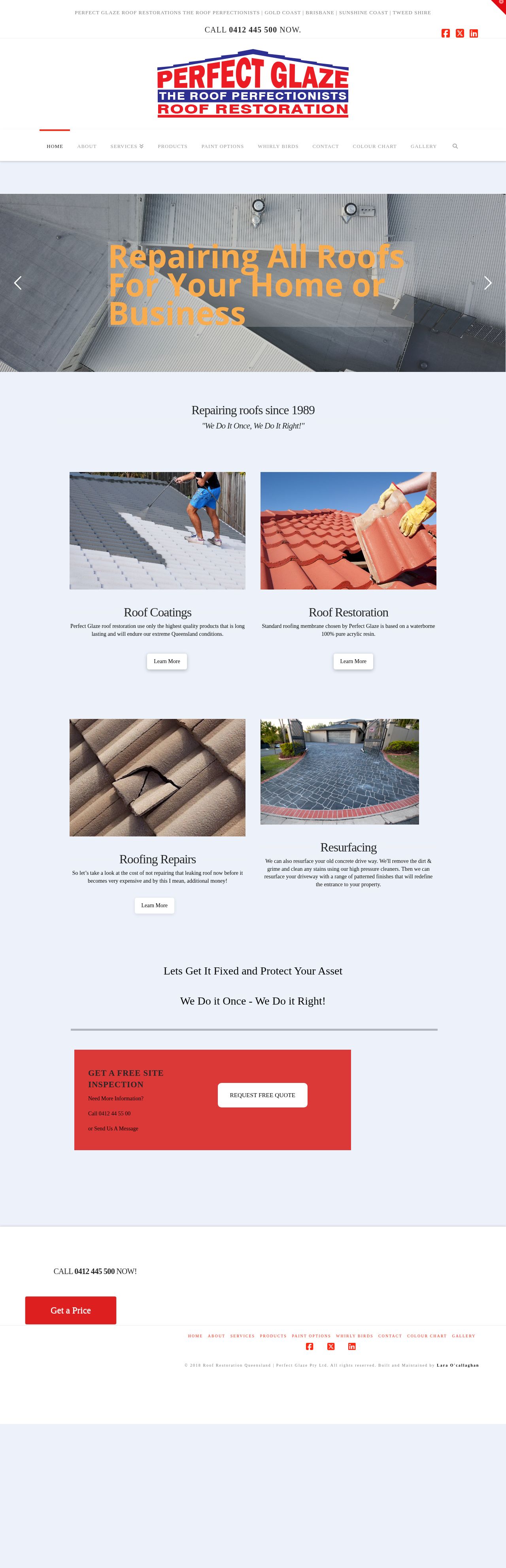 Perfect Glaze website
