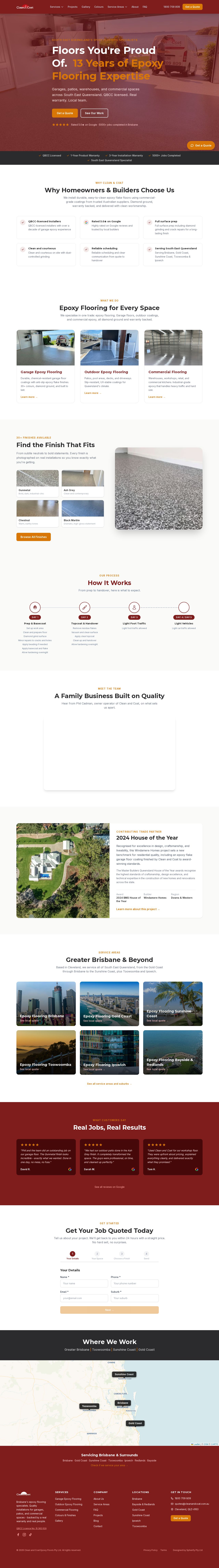 Clean and Coat website