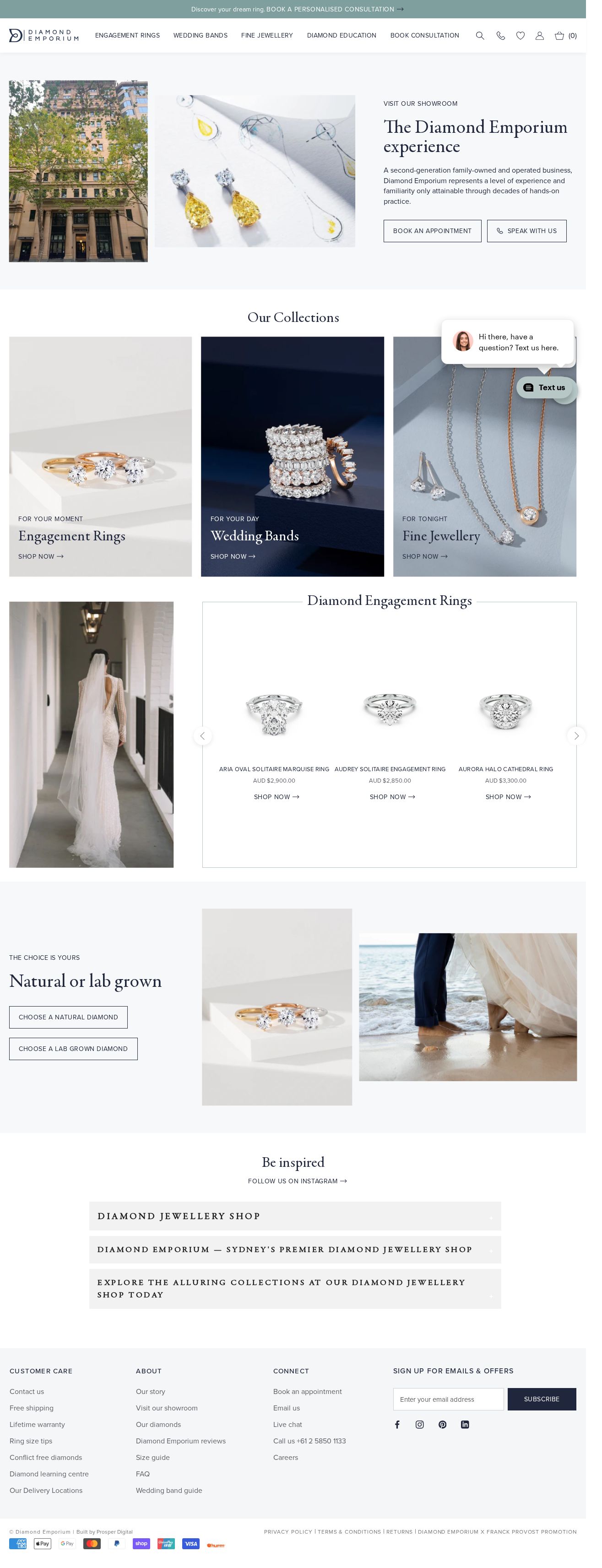 Diamond Emporium website