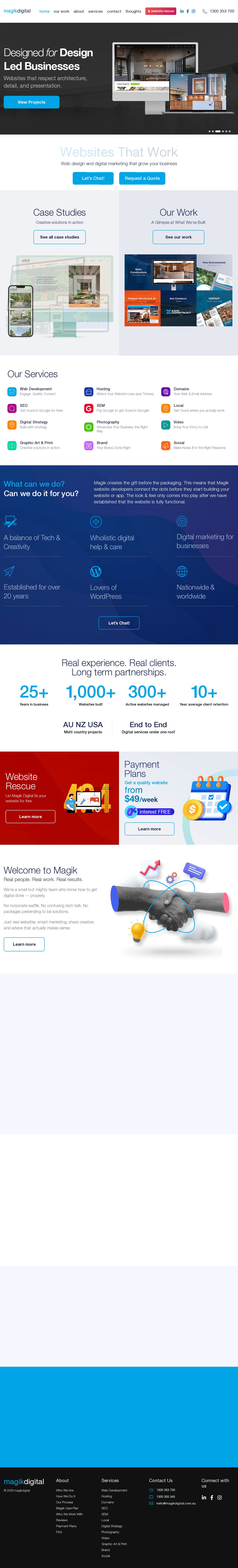 SEO in Australia website