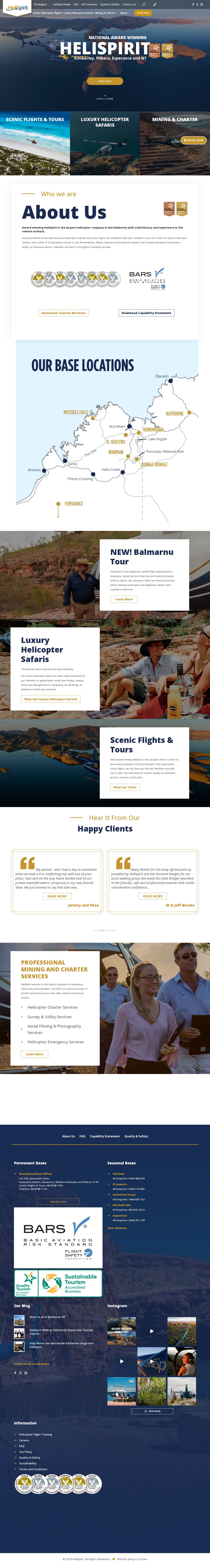 HeliSpirit website