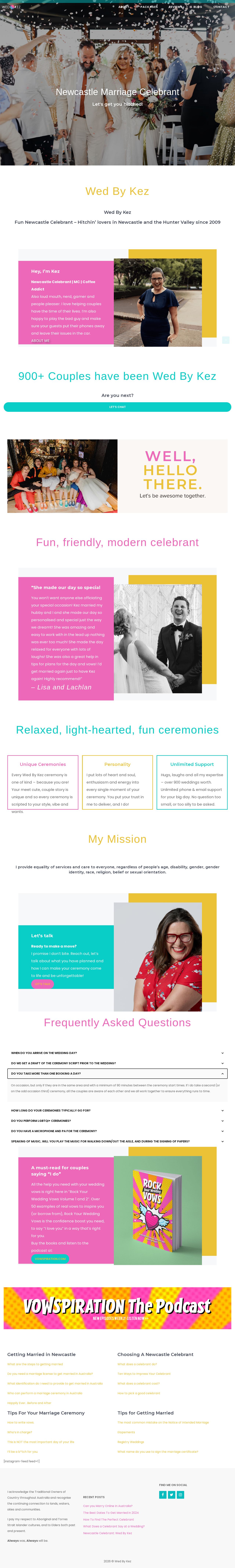 wedbykez website