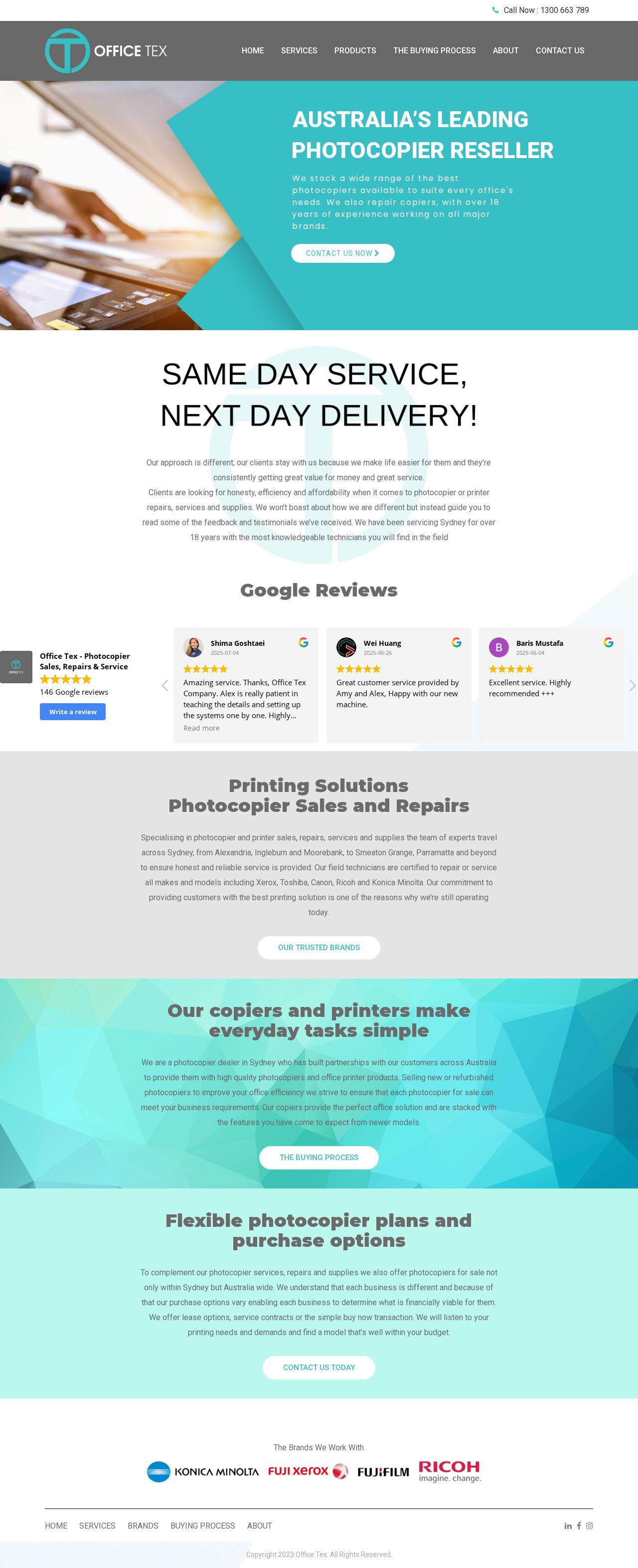 Officetex Pty Limited website