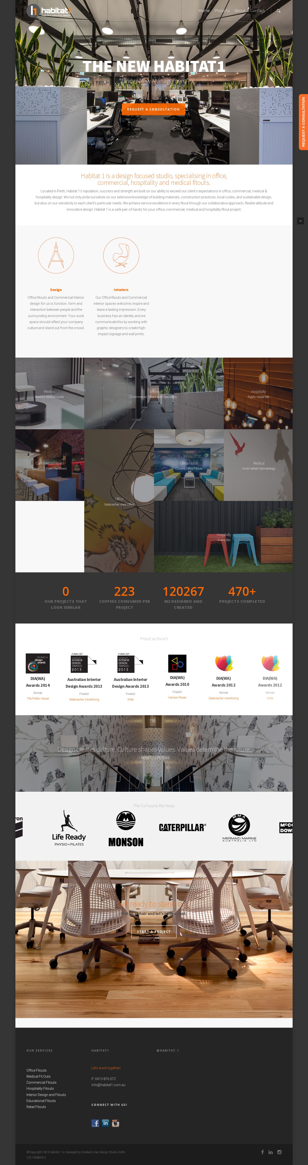 Habitat 1 website