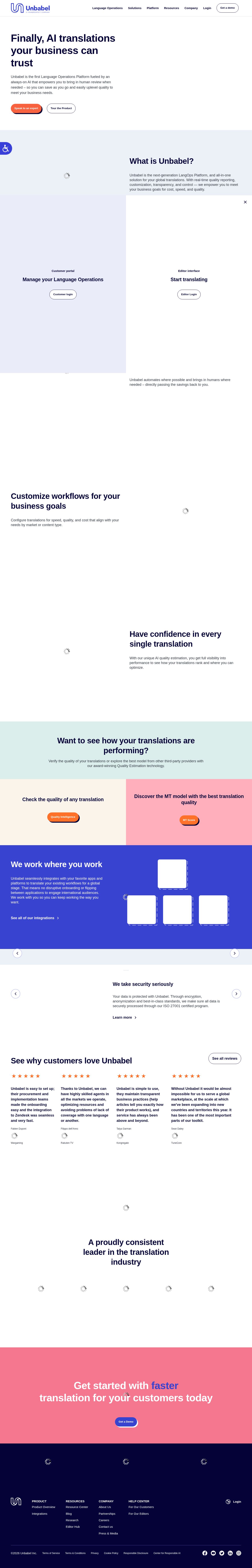 Lingo24 Translation Services Australia website