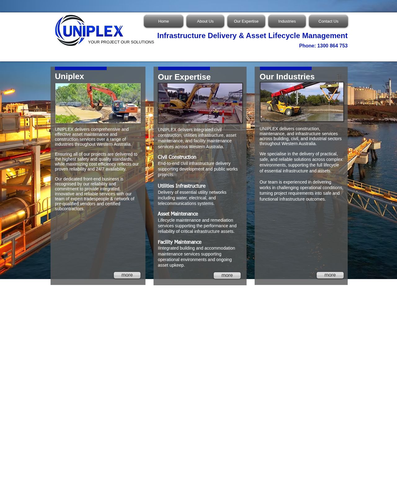 UNIPLEX website