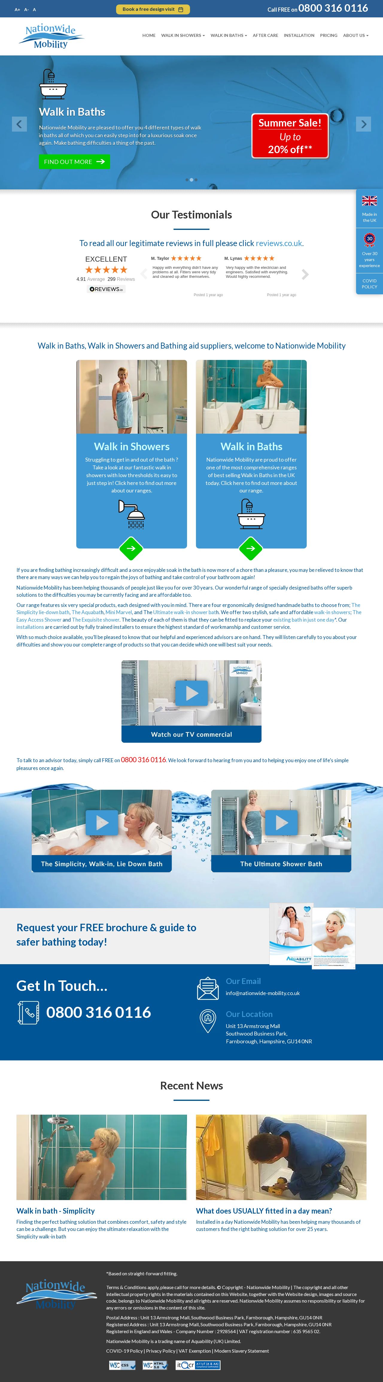 Nationwide Mobility Ltd website